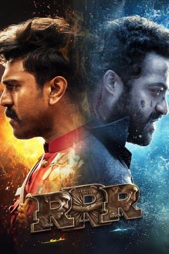 RRR official poster on NexFlixy