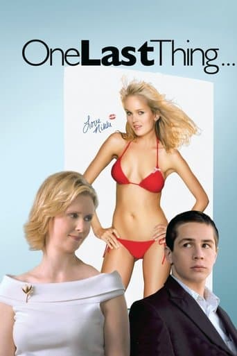 One Last Thing... official poster on NexFlixy