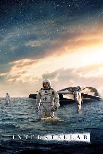 Interstellar official poster on NexFlixy